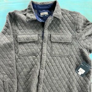 Magellan Outdoors Campfire Quilted Shirt Jacket XL - Dark Shadow